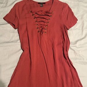 Medium red/burgundy dress used once